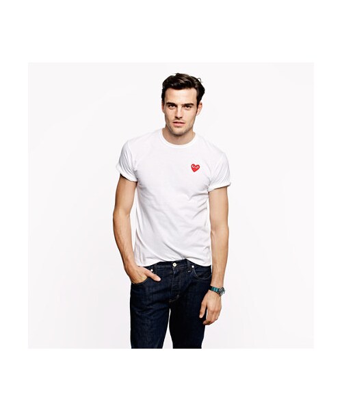 COMME des GARCONS(コムデギャルソン)の「PLAY Comme des Garcons® tee(Tシャツ/カットソー・メンズ・black/multi・X-LARGE/LARGE/SMALL/MEDIUM)」の2枚目の写真