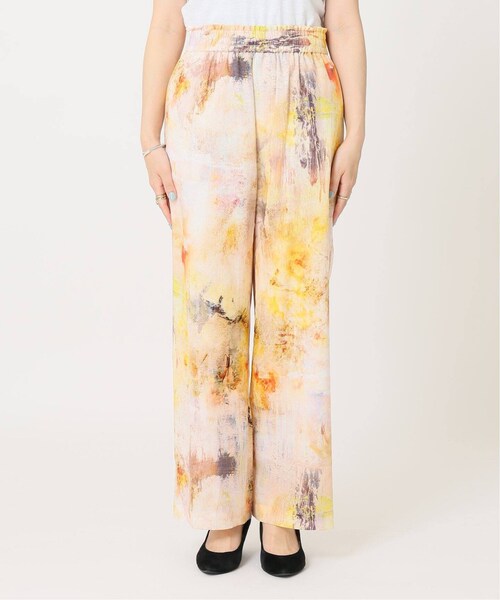 JOURNAL STANDARD(ジャーナルスタンダード)の「《予約》アートプリントパンツ◆(パンツ・ベージュ B/(029)/36/在庫あり/38)」の6枚目の写真