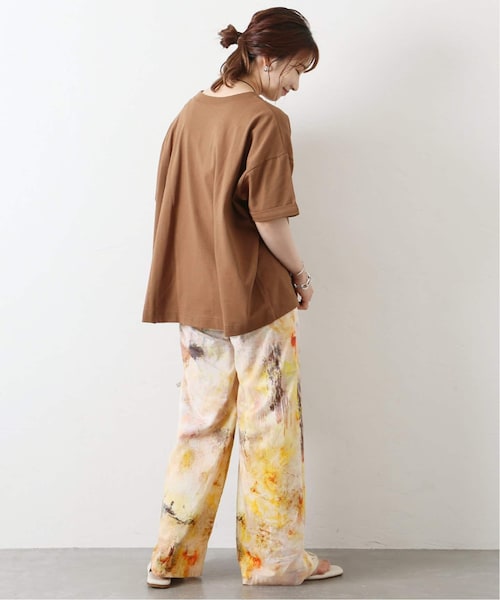JOURNAL STANDARD(ジャーナルスタンダード)の「《予約》アートプリントパンツ◆(パンツ・ベージュ B/(029)/36/在庫あり/38)」の3枚目の写真