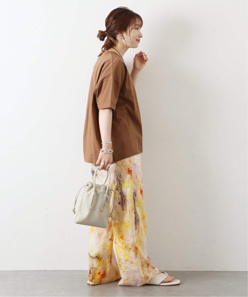 JOURNAL STANDARD(ジャーナルスタンダード)の「《予約》アートプリントパンツ◆(パンツ・ベージュ B/(029)/36/在庫あり/38)」の4枚目の写真