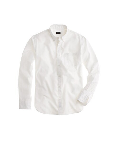 J.CREW(ジェイクルー)の「Slim Secret Wash shirt in white(シャツ/ブラウス・メンズ・white・Slim x X-SMALL/Slim x X-LARGE/Slim x MEDIUM/Slim x LARGE/Slim x SMALL)」の3枚目の写真