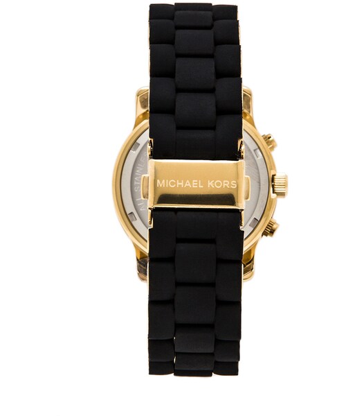 MICHAEL KORS（マイケルコース）の「Michael Kors Runway Watch（アナログ腕時計・レディース・Black・all）」の3枚目の写真