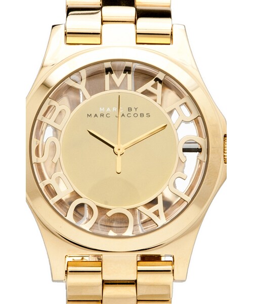 Marc by Marc Jacobs(マークバイマークジェイコブス)の「Marc by Marc Jacobs Henry Skeleton Watch(アナログ腕時計・レディース・Gold・all)」の3枚目の写真