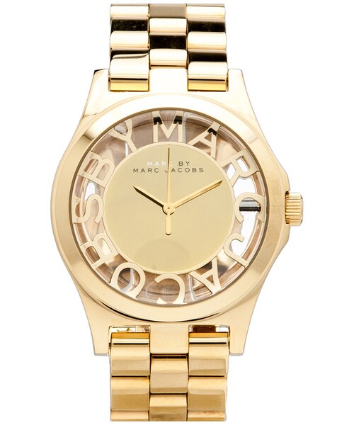 Marc by Marc Jacobs(マークバイマークジェイコブス)の「Marc by Marc Jacobs Henry Skeleton Watch(アナログ腕時計・レディース・Gold・all)」の1枚目の写真