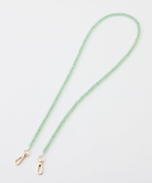 natural couture（ナチュラルクチュール）の「Birth Stone選べるショルダーチェーン（その他小物・レディース・その他1/ピンク/クリア/グレー/グリーン/レッド・FREE）」の3枚目の写真