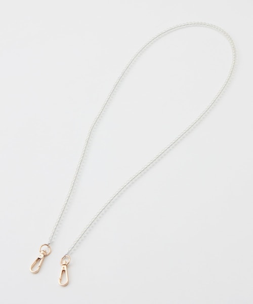 natural couture（ナチュラルクチュール）の「Birth Stone選べるショルダーチェーン（その他小物・レディース・その他1/ピンク/クリア/グレー/グリーン/レッド・FREE）」の2枚目の写真