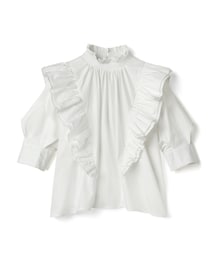 GRL | ボリュームスリーブラッフルブラウス(シャツ/ブラウス)