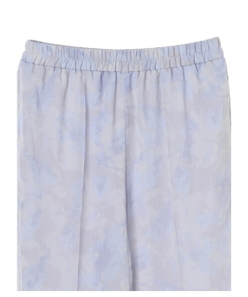 earth music&ecology（アースミュージックアンドエコロジー）の「シアーマーブルセミフレアパンツ（パンツ・ピンク/ライトグリーン/ブルー・F）」の19枚目の写真