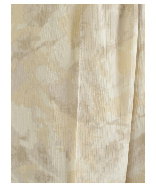 earth music&ecology（アースミュージックアンドエコロジー）の「シアーマーブルセミフレアパンツ（パンツ・ピンク/ライトグリーン/ブルー・F）」の13枚目の写真