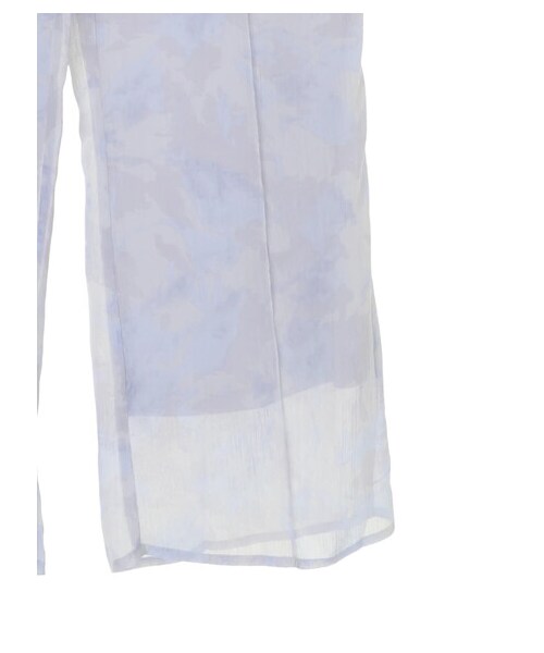 earth music&ecology（アースミュージックアンドエコロジー）の「シアーマーブルセミフレアパンツ（パンツ・ピンク/ライトグリーン/ブルー・F）」の21枚目の写真