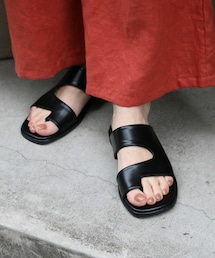 Sheson | サムループ合皮サンダル(サンダル)