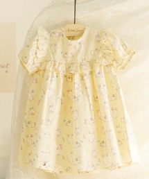 DHOLIC kids | [arimcloset] bunnyフリルボックスカラーワンピース(ワンピース)