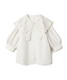 GRL | ビッグレース付け襟ブラウス(シャツ/ブラウス)