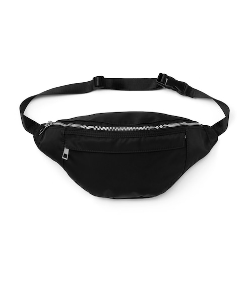 GRL(グレイル)の「ウエストバッグ(ボディバッグ/ウエストポーチ・レディース・ブラック・F)」の1枚目の写真
