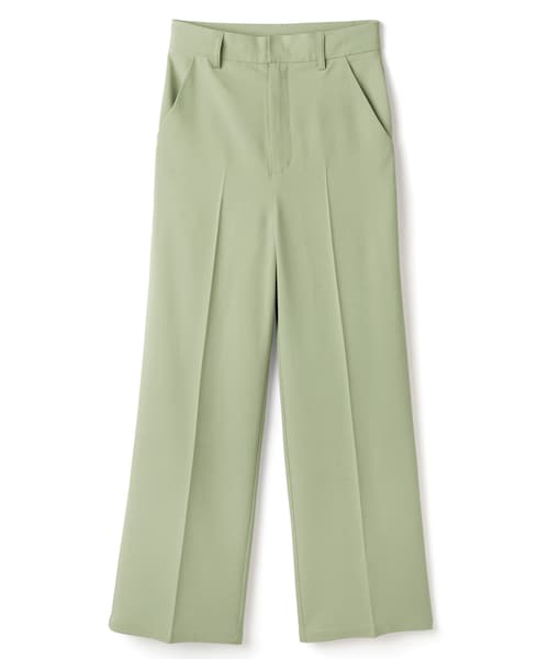 GRL（グレイル）の「センタープレスストレートパンツ（その他パンツ・レディース・ピンク/グリーン/オリーブ/イエロー・XS）」の2枚目の写真