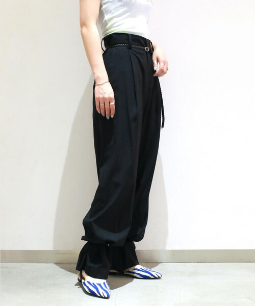 G.V.G.V.（ジーヴィージーヴィー）の「k3 co.,ltd（パンツ・GREY/BLACK）」の2枚目の写真