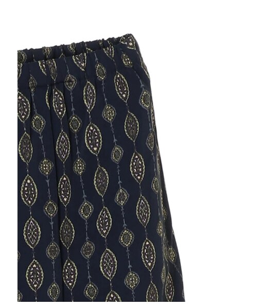 AMERICAN HOLIC（アメリカンホリック）の「ドロストとろみスカーチョ（パンツ・モカ/ネイビー/ペイズリー/フラワー・M/L）」の16枚目の写真