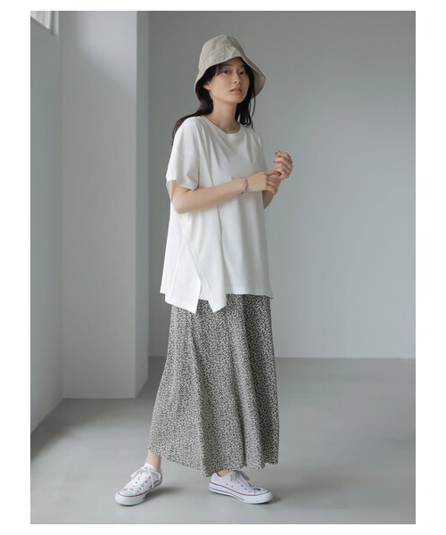 AMERICAN HOLIC（アメリカンホリック）の「ドロストとろみスカーチョ（パンツ・モカ/ネイビー/ペイズリー/フラワー・M/L）」の11枚目の写真