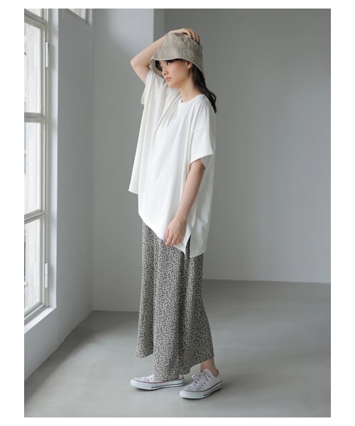 AMERICAN HOLIC（アメリカンホリック）の「ドロストとろみスカーチョ（パンツ・モカ/ネイビー/ペイズリー/フラワー・M/L）」の10枚目の写真