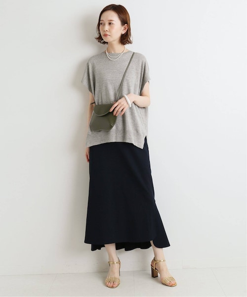 pasha リネンコットンノースリーブプルオーバー◆ IENA（イエナ）の「pasha リネンコットンノースリーブプルオーバー