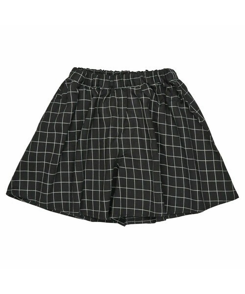 T>>2（ティーツー）の「キュロットパンツ（その他パンツ・キッズ・01.イエロー/02.キャメル/03.ホワイト/04.ブラック/05.ベージュ/06.ネイビー/07.ピンク/08.グレー/09.スモーキーブルー/10.レンガ/11.グレー・80-150）」の3枚目の写真