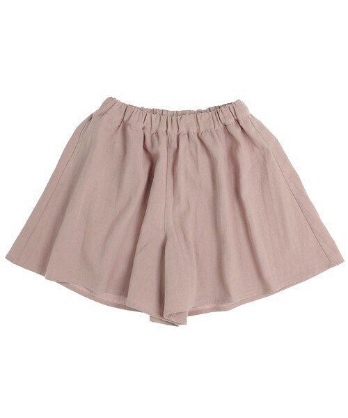 T>>2（ティーツー）の「キュロットパンツ（その他パンツ・キッズ・01.イエロー/02.キャメル/03.ホワイト/04.ブラック/05.ベージュ/06.ネイビー/07.ピンク/08.グレー/09.スモーキーブルー/10.レンガ/11.グレー・80-150）」の10枚目の写真