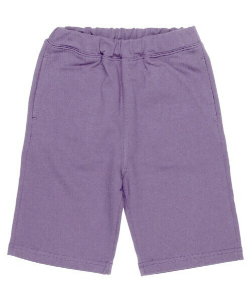 T>>2（ティーツー）の「ハーフパンツ（その他パンツ・キッズ・01.グレー/02.レッド/03.カーキ/04.ネイビー/05.ブラック/06.ミント/07.パープル/08.ブラウン・80-150）」の7枚目の写真