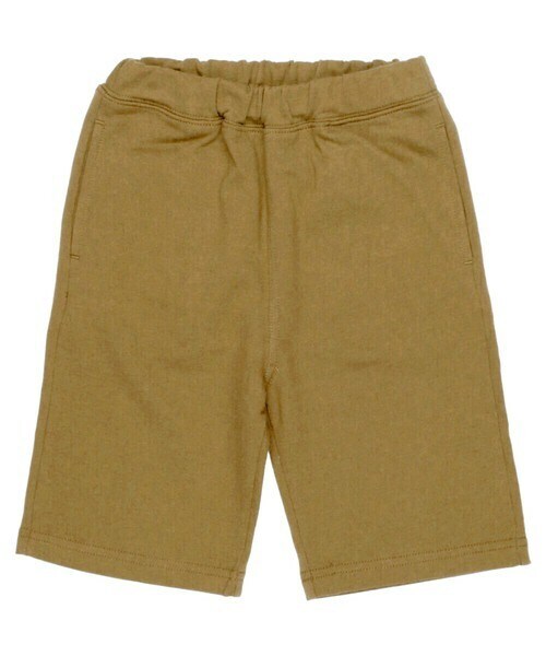 T>>2（ティーツー）の「ハーフパンツ（その他パンツ・キッズ・01.グレー/02.レッド/03.カーキ/04.ネイビー/05.ブラック/06.ミント/07.パープル/08.ブラウン・80-150）」の3枚目の写真