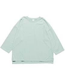 T>>2 | ミニ裏毛七分袖トレーナー　大人サイズ(スウェット)