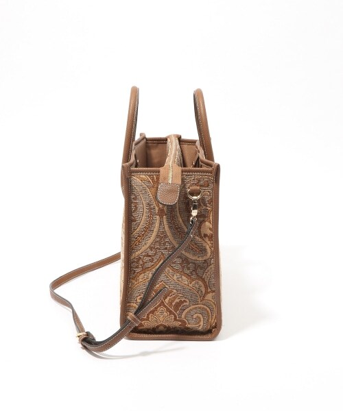 Andemiu（アンデミュウ）の「ジャガードトートⅡ（バッグ・レオパード/ブラウン/ブルー）」の8枚目の写真