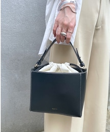 mystic | loti 巾着付スクエアボックス(トートバッグ)