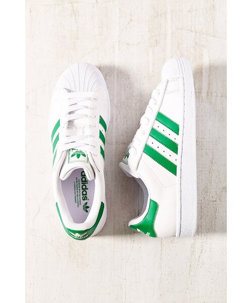 adidas（アディダス）の「Adidas Superstar 2 Sneaker（スニーカー・レディース・WHITE/GREEN/RED・5.5/4.5/6/6.5/7.5/8.5/7）」の8枚目の写真