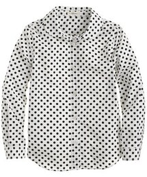 J.CREW | Girls' Wendy shirt in dot(シャツ/ブラウス)