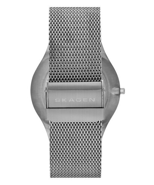 SKAGEN(スカーゲン)の「Skagen 'Grenen' Multifunction Mesh Strap Titanium Watch, 41mm(アナログ腕時計・レディース・Grey)」の3枚目の写真