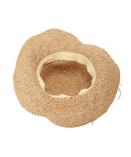 Green Parks(グリーンパークス)の「・クロシェハット(帽子・ブラック/ベージュ/ブラウン/キャメル・F)」の14枚目の写真