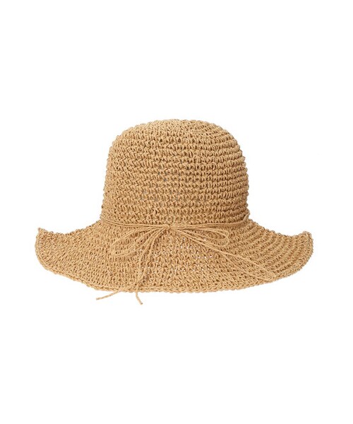 Green Parks(グリーンパークス)の「・クロシェハット(帽子・ブラック/ベージュ/ブラウン/キャメル・F)」の10枚目の写真