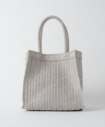 Rewde | スクエアボックストートバッグ(1R18-KB02)(かごバッグ)