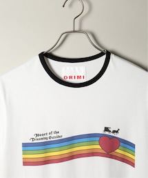 UNFOLLOW（アンフォロー）の「【ORIMI/オリミ】RAINBOW T-SHIRT