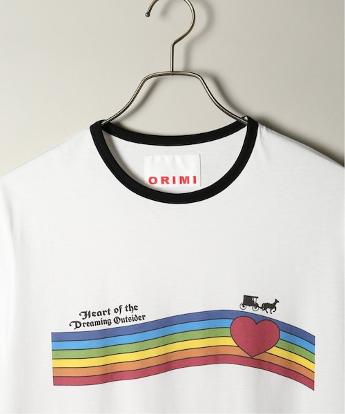 ORIMI 【オミリ】 tシャツ UNFOLLOW（アンフォロー）の「【ORIMI/オリミ】RAINBOW T-SHIRT