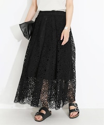 VERMEIL par iena（ヴェルメイユパーイエナ）の「《予約》BISCHOFFレーススカート◆（その他）」