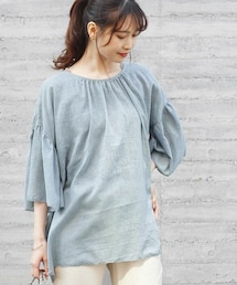 Crisp | 2wayリボンフラッターチュニック[c1R2815](シャツ/ブラウス)