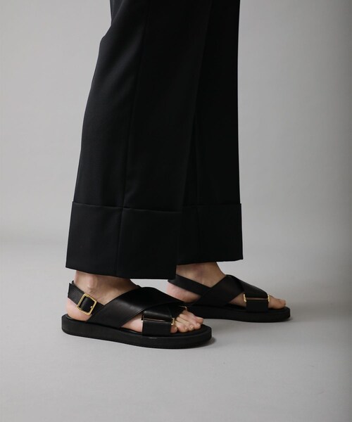 KIIT（キート）の「STUDIOUS別注 ROLL UP SLACKS（その他・メンズ・GREY/BLACK・1/2）」の8枚目の写真