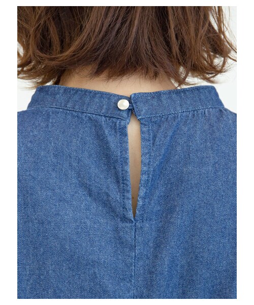 Green　Parks（グリーンパークス）の「≪USED≫・ELENCARE DUE デニムタックワンピース（ワンピース/ドレス・ブラック/インディゴ/ライトインディゴ・F）」の20枚目の写真