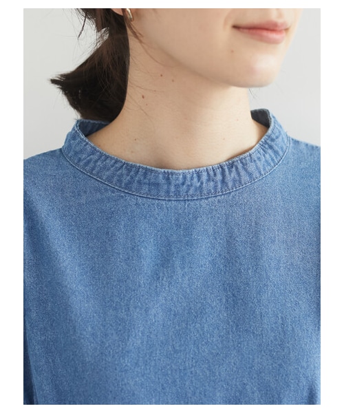 Green　Parks（グリーンパークス）の「≪USED≫・ELENCARE DUE デニムタックワンピース（ワンピース/ドレス・ブラック/インディゴ/ライトインディゴ・F）」の7枚目の写真