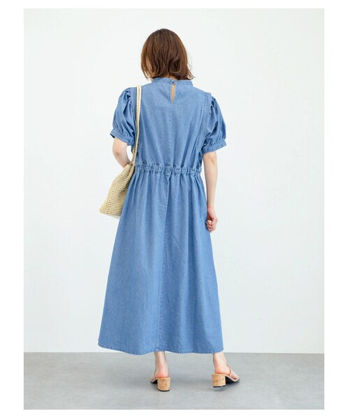 Green　Parks（グリーンパークス）の「≪USED≫・ELENCARE DUE デニムタックワンピース（ワンピース/ドレス・ブラック/インディゴ/ライトインディゴ・F）」の15枚目の写真