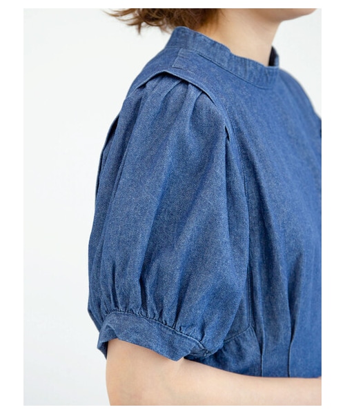 Green　Parks（グリーンパークス）の「≪USED≫・ELENCARE DUE デニムタックワンピース（ワンピース/ドレス・ブラック/インディゴ/ライトインディゴ・F）」の17枚目の写真