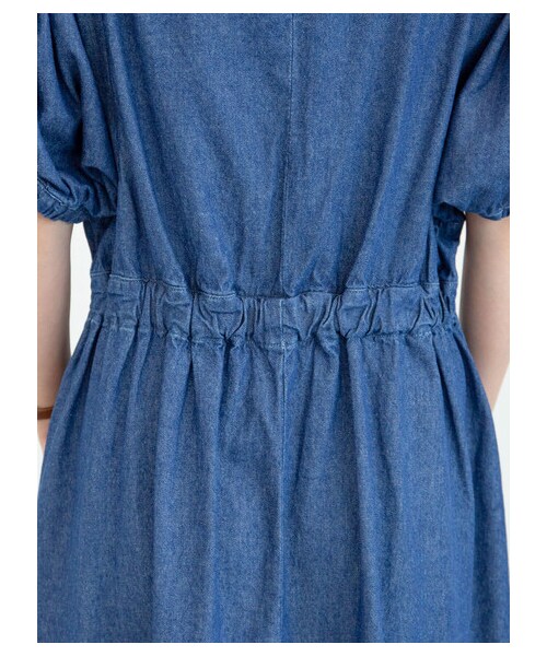 Green　Parks（グリーンパークス）の「≪USED≫・ELENCARE DUE デニムタックワンピース（ワンピース/ドレス・ブラック/インディゴ/ライトインディゴ・F）」の19枚目の写真
