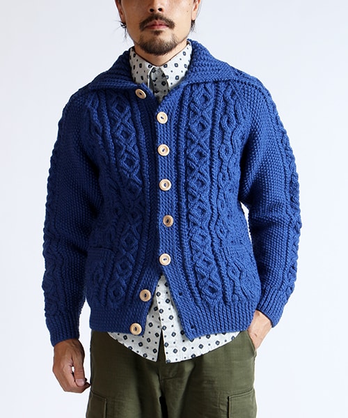 INVERALLAN(インバーアラン)の「3A Lumber Cardigan(その他・メンズ・ナチュラル/オリーブ/ブルー/ネイビー・36/38)」の3枚目の写真