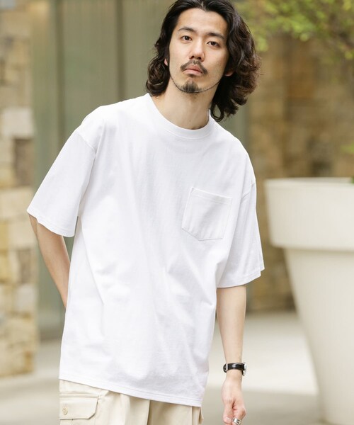 JEMORGAN（ジェーイーモーガン）の「【別注】JEMORGAN×Sonny Label 天竺ポケットTシャツ（その他・メンズ・PISTACHIO/BLACK/CRAZY.PT/OFF WHITE・M/L）」の2枚目の写真