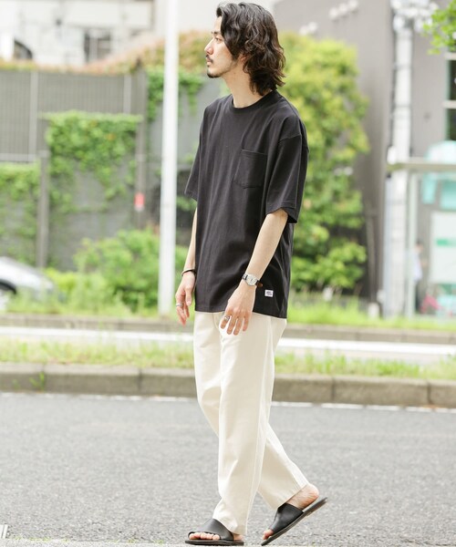 JEMORGAN（ジェーイーモーガン）の「【別注】JEMORGAN×Sonny Label 天竺ポケットTシャツ（その他・メンズ・PISTACHIO/BLACK/CRAZY.PT/OFF WHITE・M/L）」の6枚目の写真